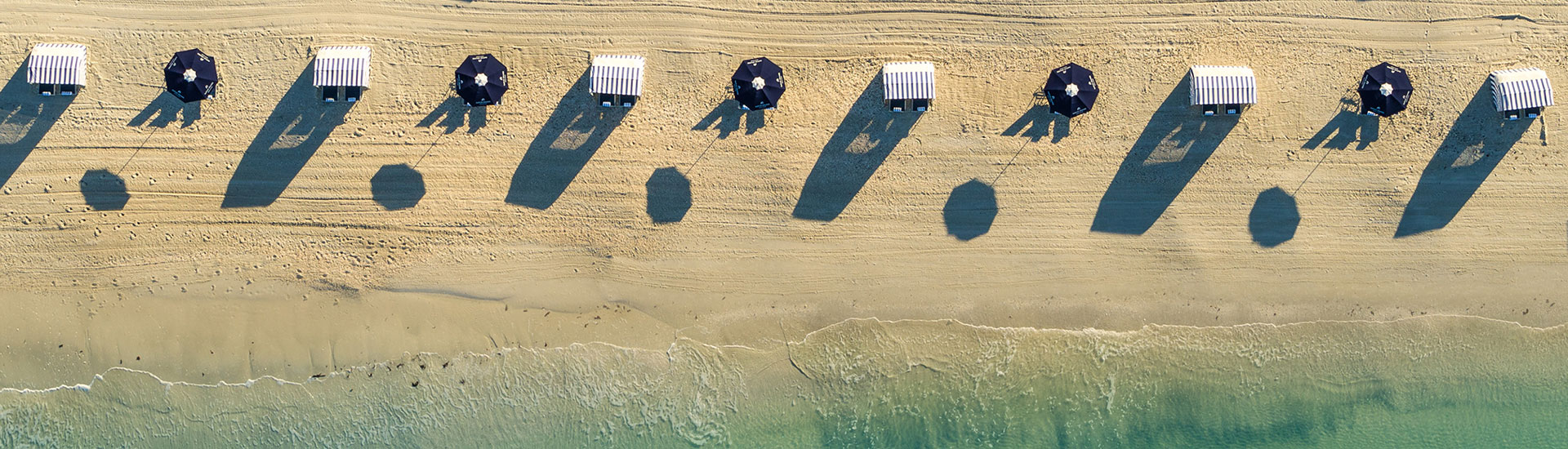 beach birdseye view in naples