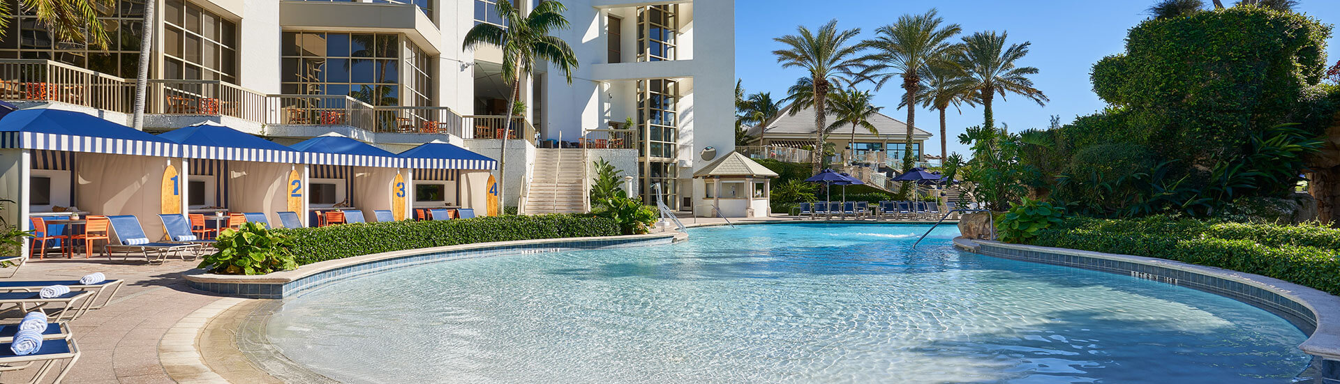 Mangrove Pool and Family Cabanas